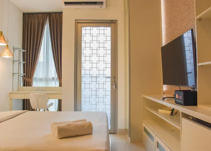 Fancy And Nice Studio At Ciputra World 2 Apartment By Travelio